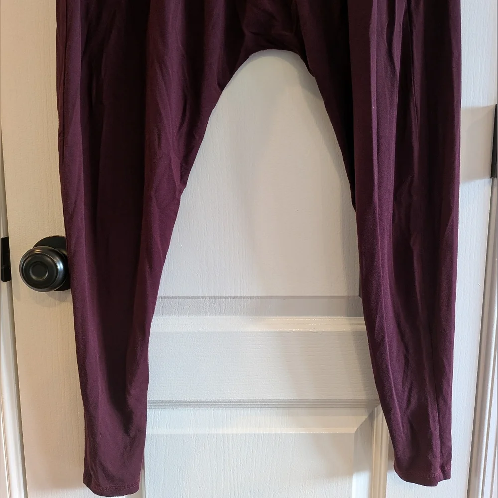 Imbodhi Bohdi Jumper Jumpsuit Burgundy Size Medium Minimalist Yoga Loungewear - Picture 7 of 14
